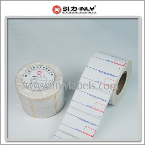 Printed Direct Thermal Scale Labels